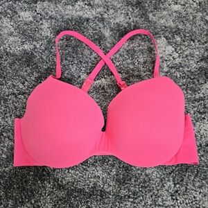 Victoria's Secret Hot Pink Perfect Shape Bra